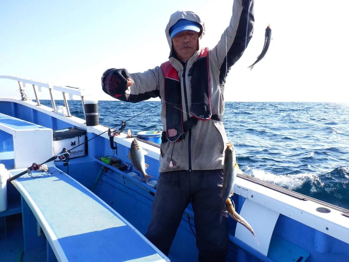 上乗りの山下さんはなんと4点掛け！