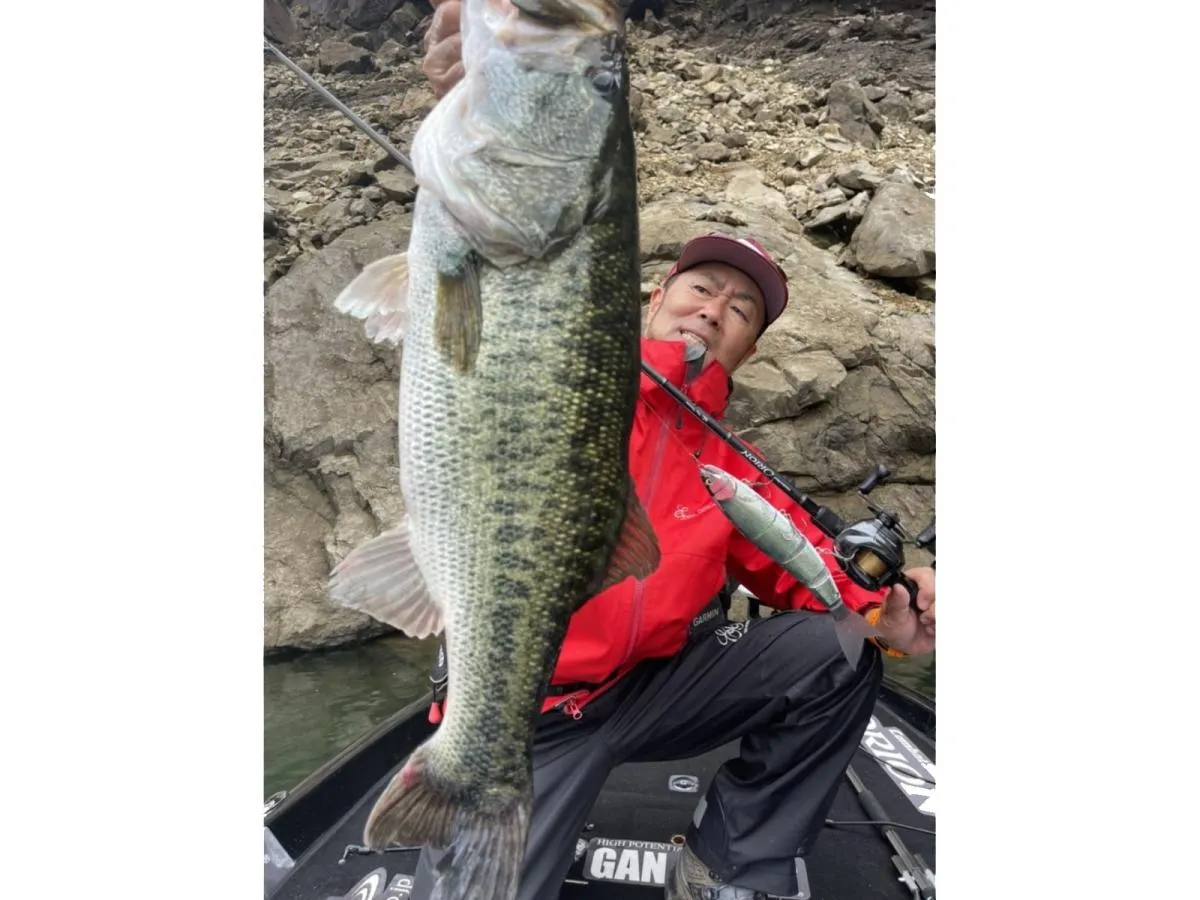 池原ダムで仕留めたモンスターバス