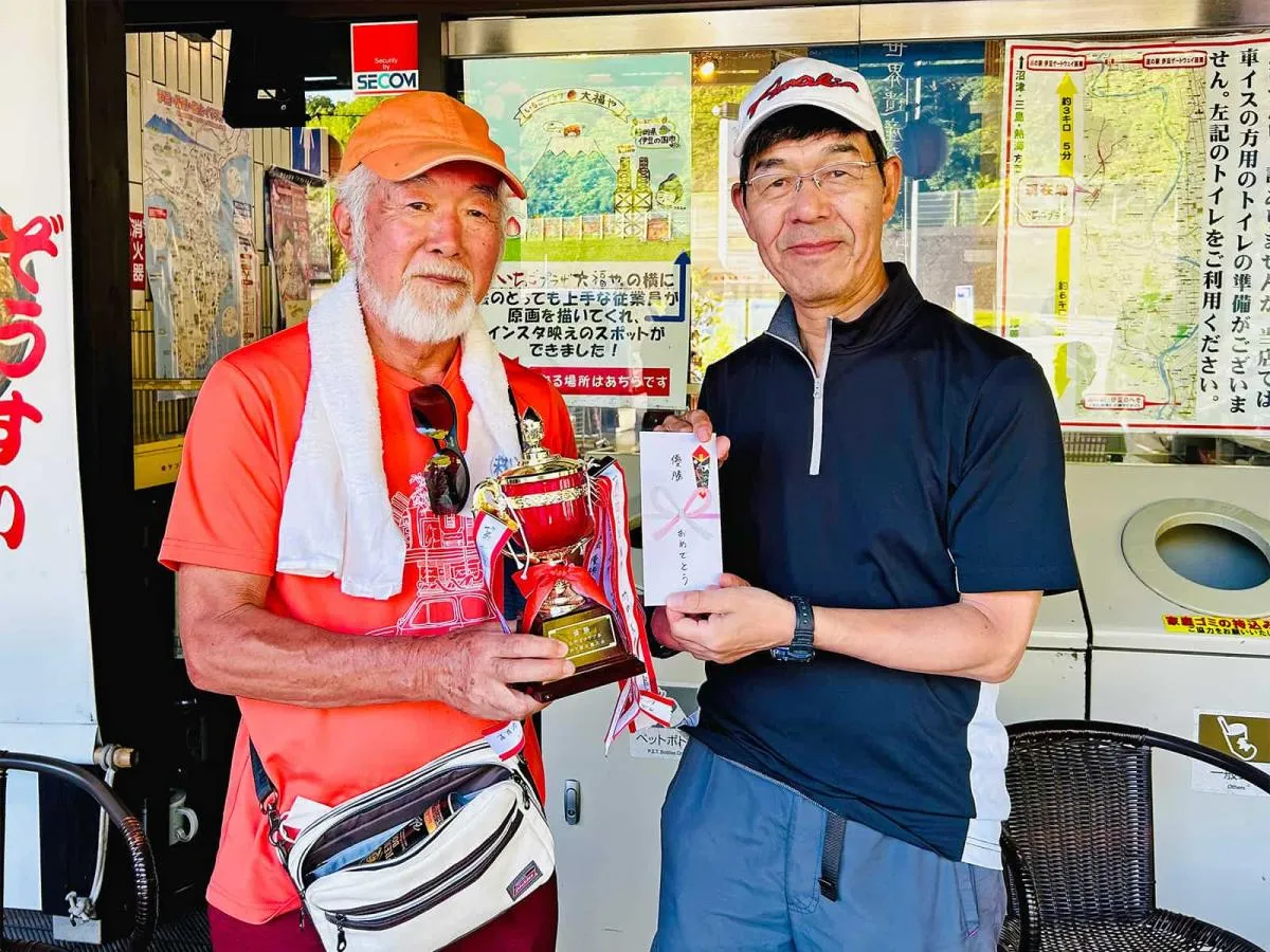 見事4回目の優勝を果たした竹中さん