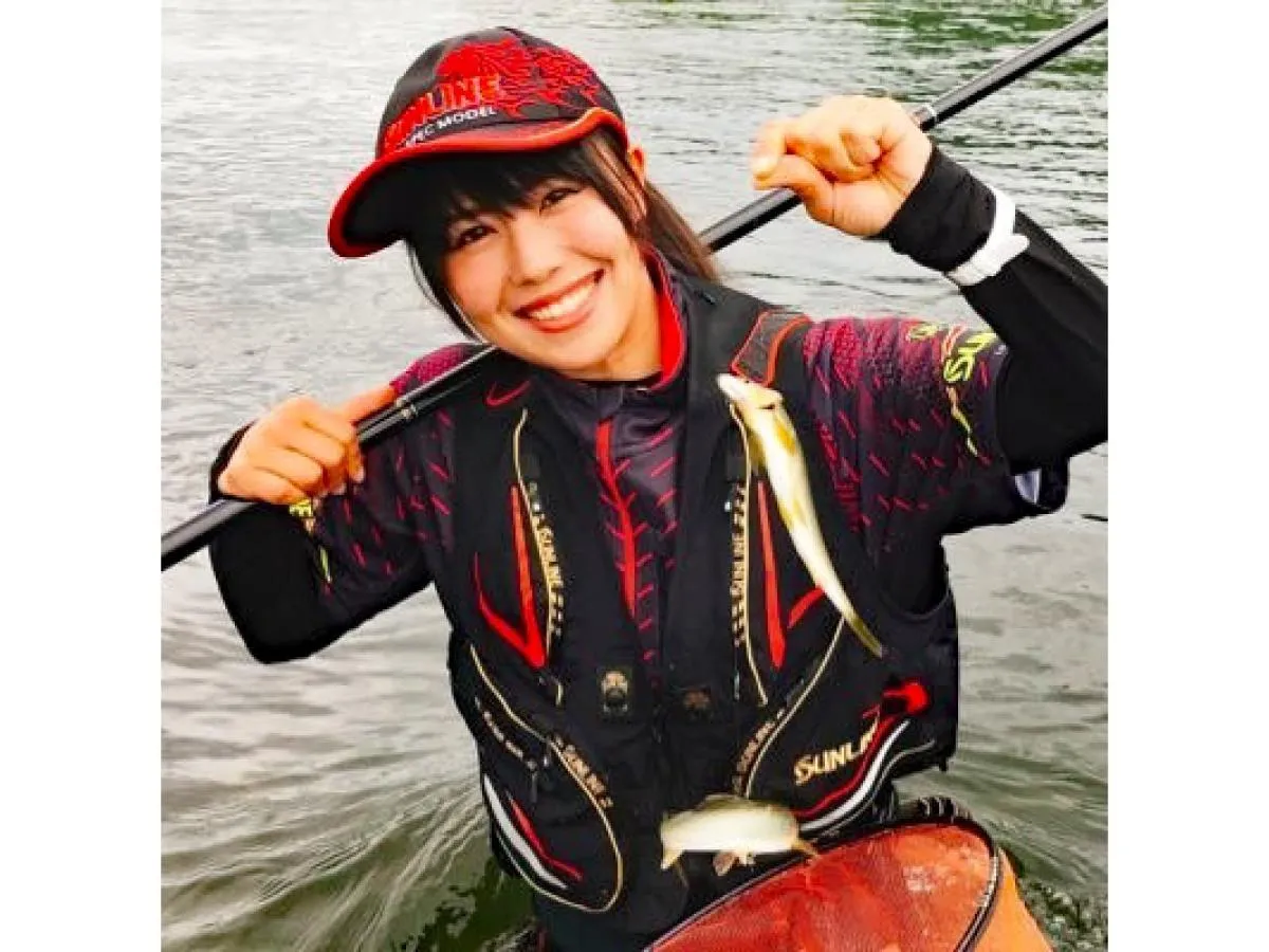 釣りガールのそらなさゆりさん