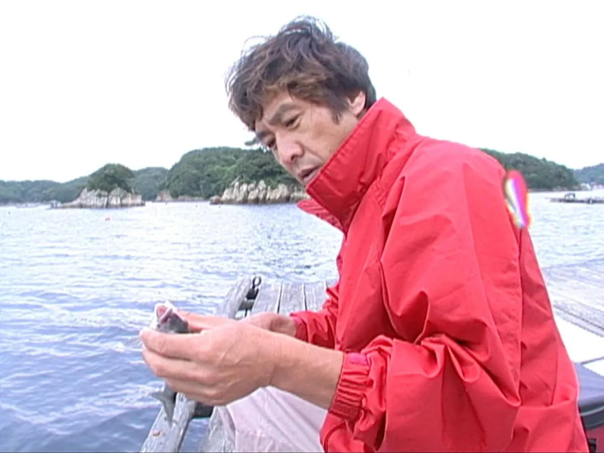 チヌ道一直線でキャッチした最初の1枚（第1弾/2003年7月 三重県 鳥羽本浦/『釣りビジョンVOD』で配信中）
