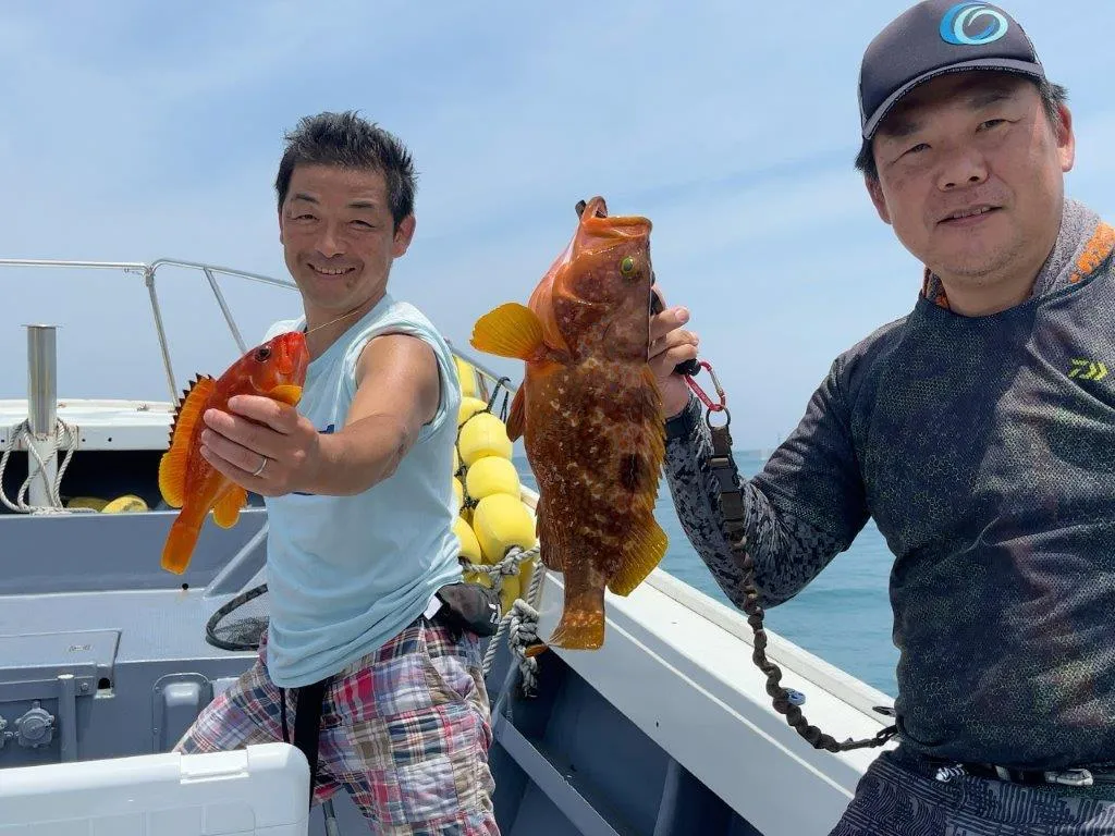 キジハタやアカハタも夏に美味しい根魚