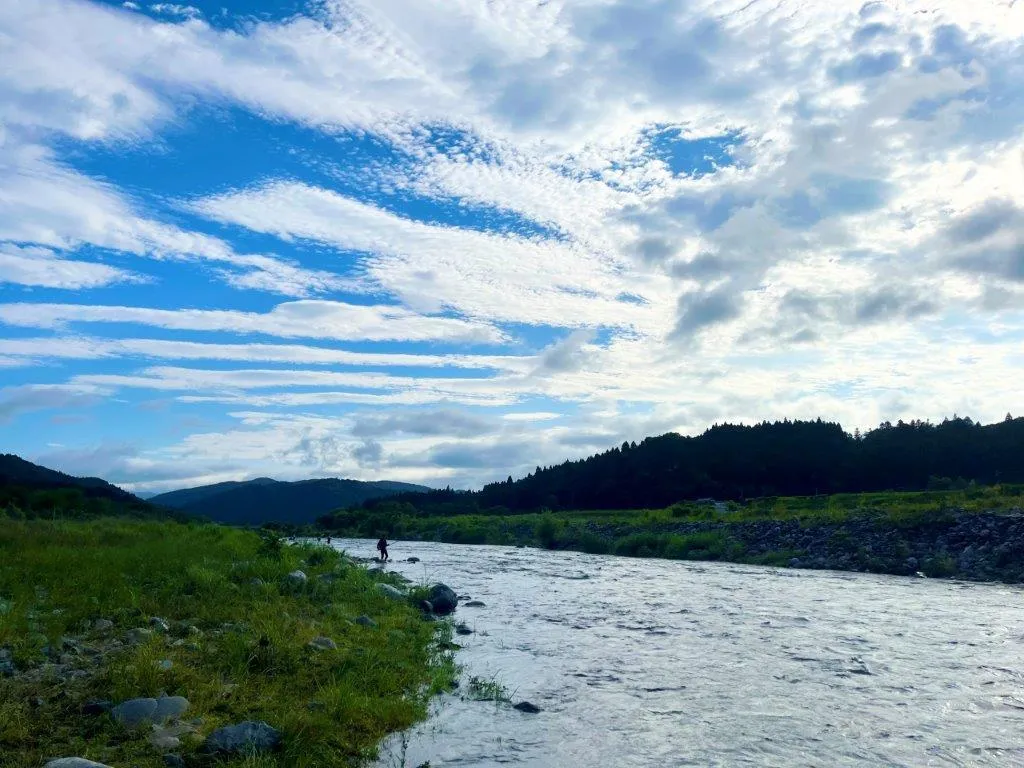 ２日目も朝から灼熱の夏空が広がった