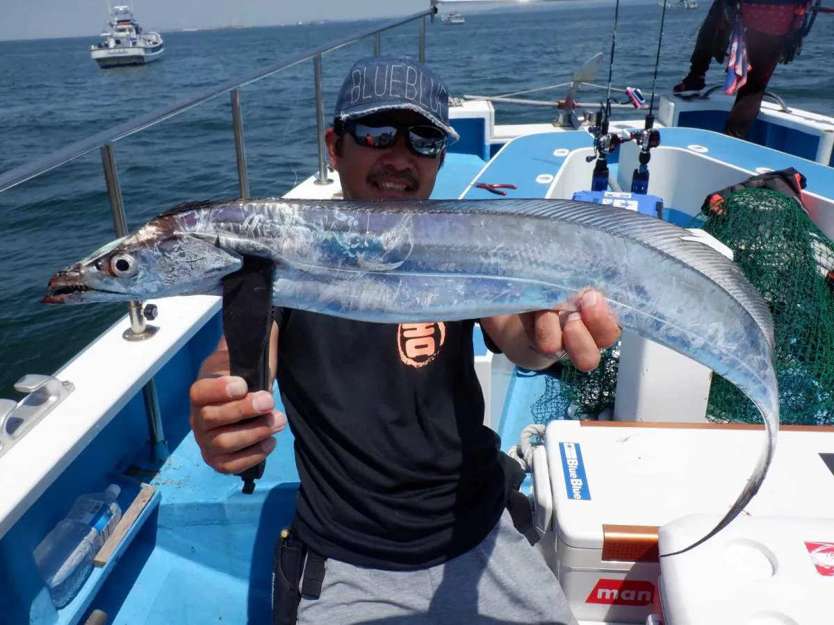 来た！1mオーバー！“かき氷の釣り人”がゲット！©釣りビジョン