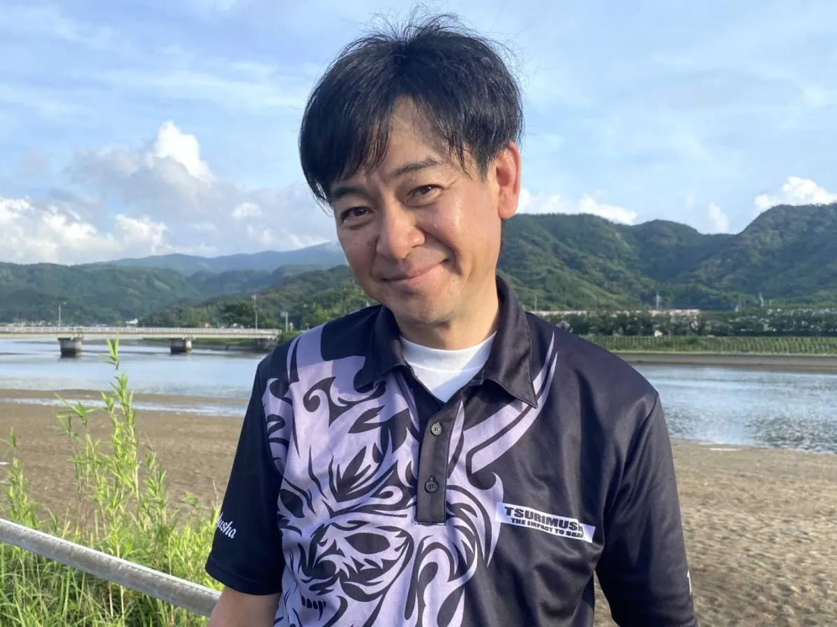 意外と人見知りで照れ屋な一面もあるシロモッチ。©釣りビジョン