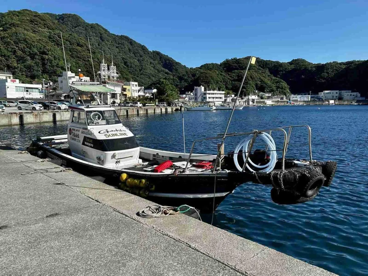 今回お世話になった『福由丸』 ©釣りビジョン