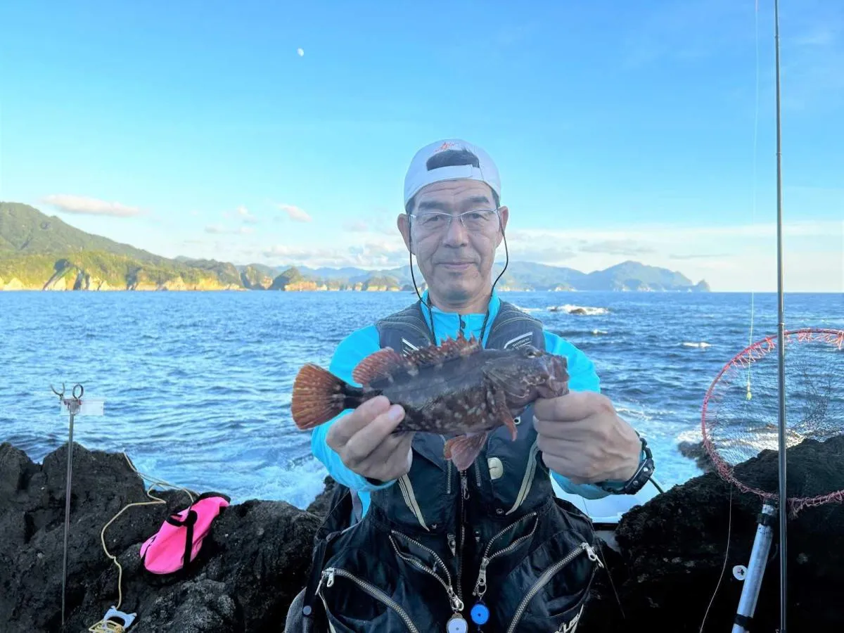 良く肥えた26cmのカサゴ。©釣りビジョン