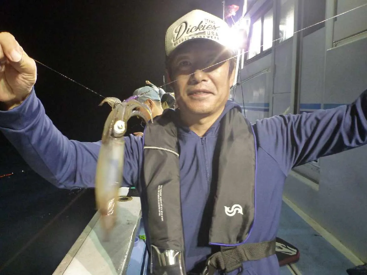 無事釣れて安堵です。©釣りビジョン