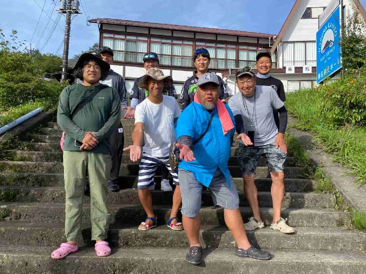 ダウトの愉快な面々。語り部の後ろに隠れてしまったのが、群馬チャプターの絶対王者・長井さん。　©望月俊典