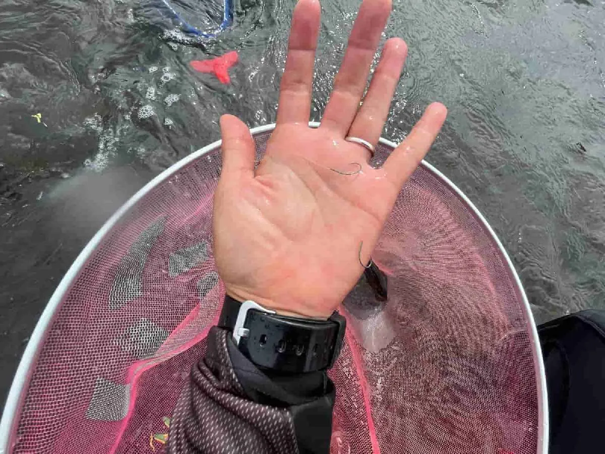 オススメのチラシバリ。9号で挑む！　©釣りビジョン