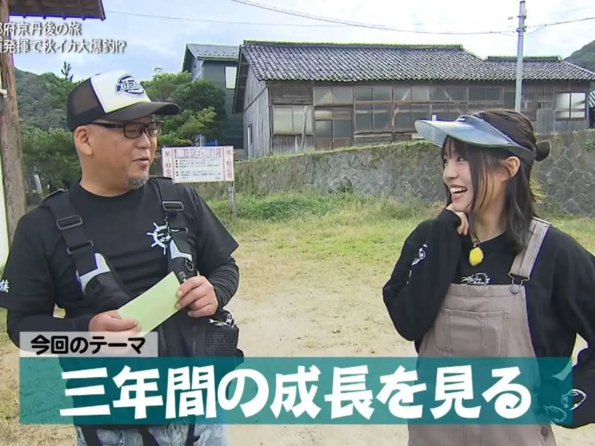 先生は京都府在住のロコエキスパート・木下大介さん。愛海おねぃさんがエギパラで初めて3代目として番組出演した際に、サポートアングラーとして帯同してくれたこともある。愛海おねぃさんの3年目の成長をしっかり見届けてもらいましょう！©釣りビジョン