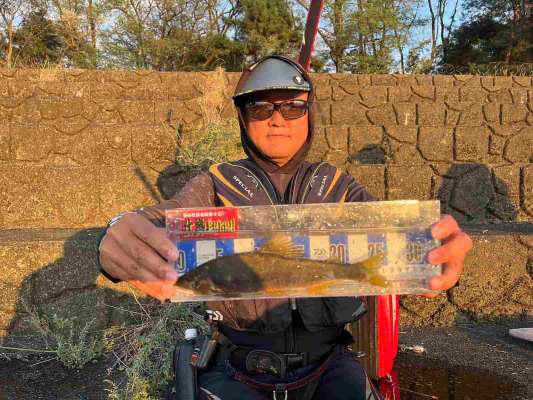 サビが出た魚体であったが28cmの大物！ ©釣りビジョン
