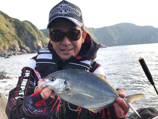 高級魚シマアジはとても魅力的！ ©釣りビジョン