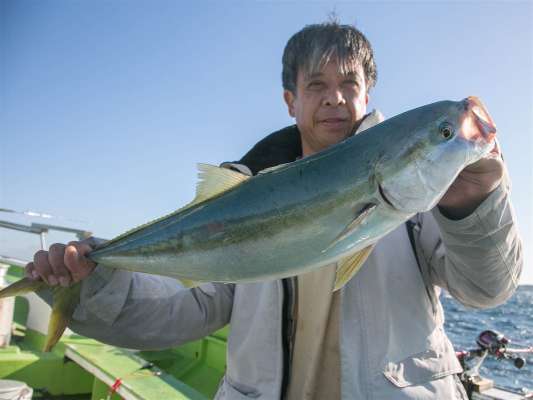 4kgクラスのワラサだった。 ©釣りビジョン