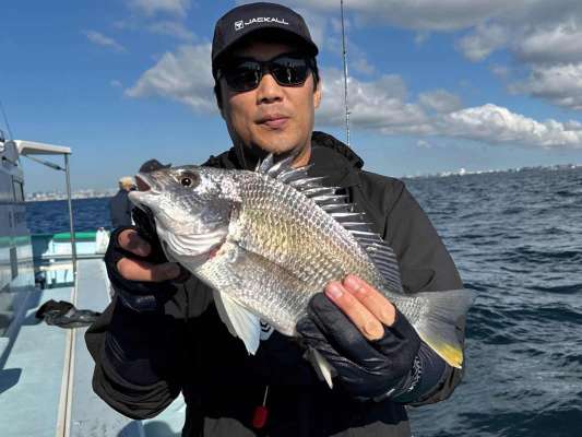 ブレージグの早引きにキビレも来た！ ©釣りビジョン