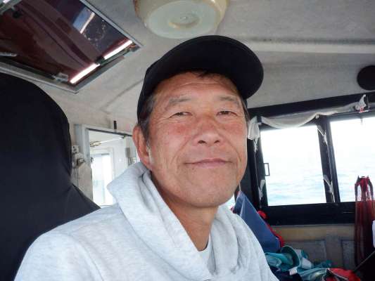 フグ釣りなら『敷嶋丸』、お世話になった山本幸夫船長。 ©釣りビジョン