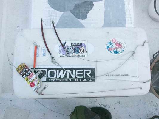 天秤はアーム長40cm前後。 ©釣りビジョン