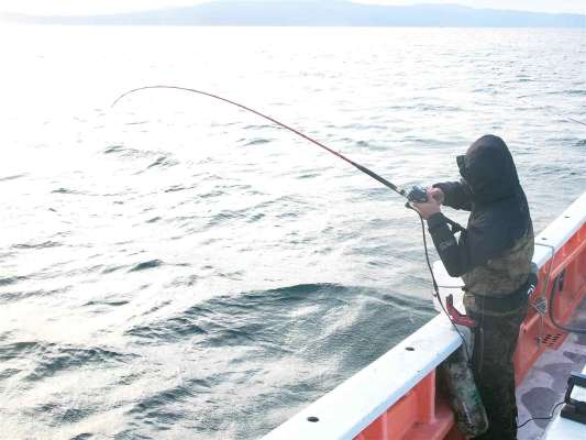 先調子のアマダイ竿。誘いやすいタイプ。 ©釣りビジョン