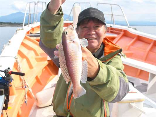 シロアマ連続ヒット！嬉しい。 ©釣りビジョン