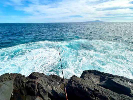 この日はサラシが大きく、釣りの組み立てに苦労した。 ©釣りビジョン