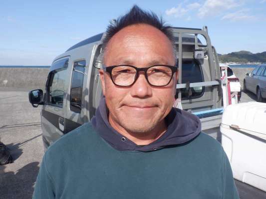 お世話になった優しく教え上手の『共栄丸』笹子宏宣船長。 ©釣りビジョン