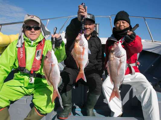 皆さんと楽しい時間。 ©釣りビジョン