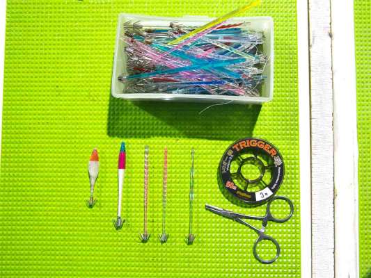 角単体で持ち込み。交換も簡単にできる。 &copy;釣りビジョン