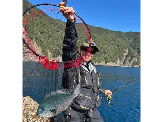 全員にアタリが出る理想的な展開に！40cmオーバーも交ざる。 &copy;釣りビジョン