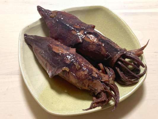 可愛いサイズのヤリイカ（メス）はイカ飯に！くせになる旨さだ！ &copy;釣りビジョン