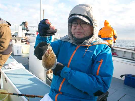 ムシガレイもヒット。 &copy;釣りビジョン