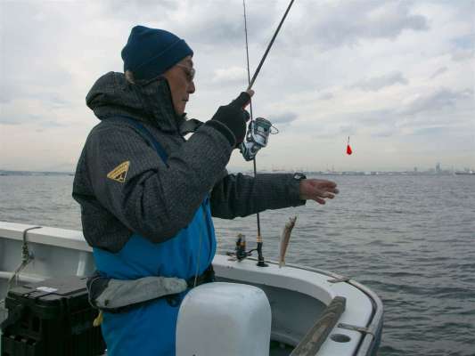 常連さんは151匹を記録。 &copy;釣りビジョン