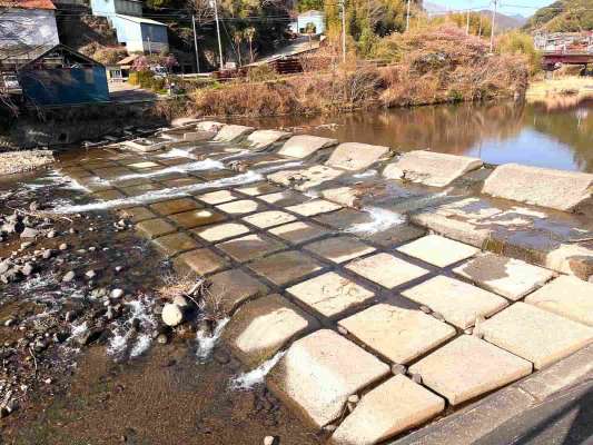 堰堤を見れば渇水は一目瞭然！枯れ木や葉っぱも多く針が拾ってしまう。 &copy;釣りビジョン