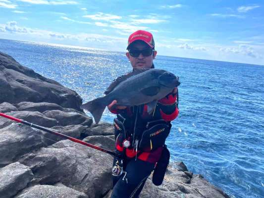 優勝魚となった湧きグレ！ &copy;釣りビジョン