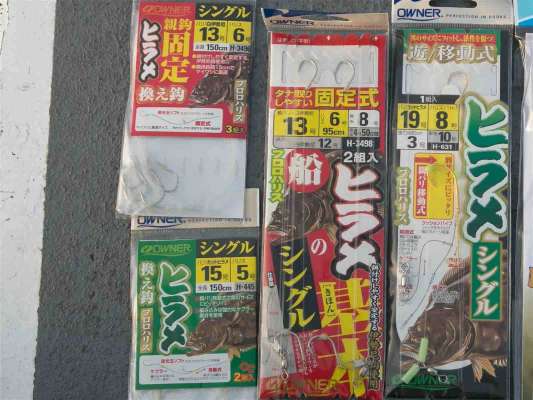 孫針はトレブルとシングルを用意した。 &copy;釣りビジョン