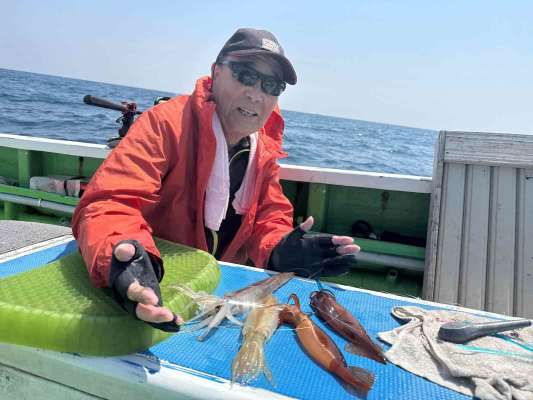 難しい釣況ながら12杯で竿頭！ &copy;釣りビジョン