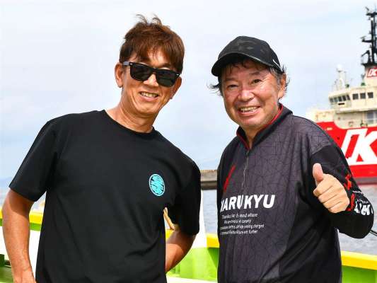 白井浩喜船長。想い出の釣りになりました。感謝。 &copy;釣りビジョン
