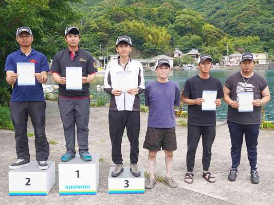 上位入賞者5名はセミファイナルへと進出する。 &copy;釣りビジョン