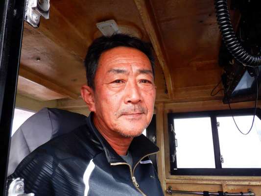お世話になった大野利広船長。いつも良い釣りをさせてくれる。 &copy;釣りビジョン
