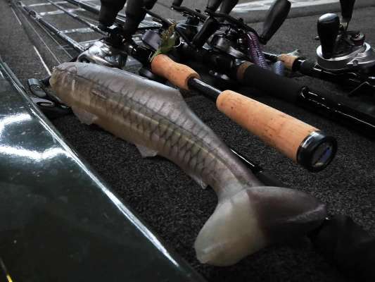 林陸功のタックル。パワーフィッシングからフィネススタイルまで得意とする琵琶湖最強トーナメンターの1人だ。 &copy;釣りビジョン