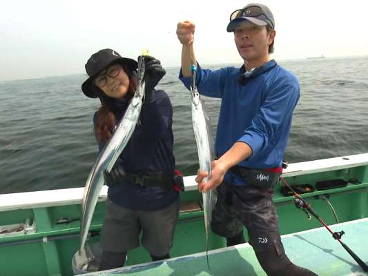ダブルヒット！流石は第一人者の2人！ &copy;釣りビジョン
