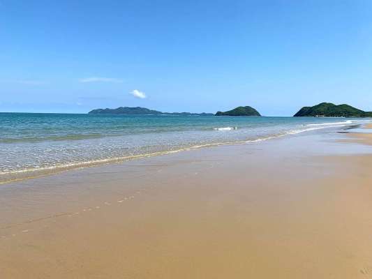 沖の大島から東が響灘、西が玄界灘。 &copy;釣りビジョン