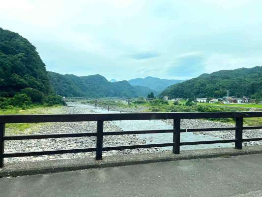 道中川に釣り人は少なかった。 &copy;釣りビジョン