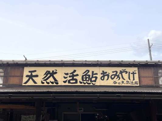 おすすめポイント、釣り方など色々なアドバイスをしてくれる谷口オトリ店。 &copy;釣りビジョン