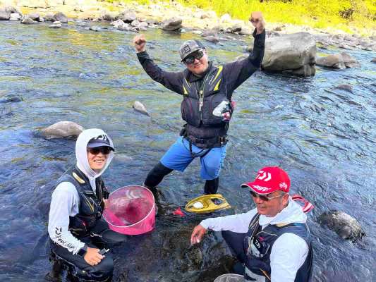 安田のホープと名手！今年も始まる「やすだじかん」。 &copy;釣りビジョン