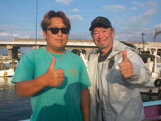 小峯翔太船長・本当にありがとうございました。 &copy;釣りビジョン