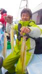 茨城県・鹿島沖のヤリイカは上から攻める！