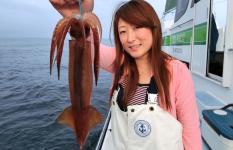 “開幕”初日から爆乗り！千葉県・洲崎～白浜沖のスルメイカ