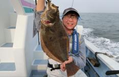 シーズン到来！千葉県・飯岡沖の“夏ビラメ”