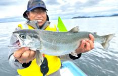 琵琶湖の宝石は、解禁直後ならボコボコなのか？【ビワマス】