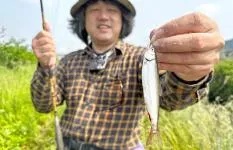 滋賀県・琵琶湖　現在大ブーム！？流入小河川のコアユ釣りに初挑戦